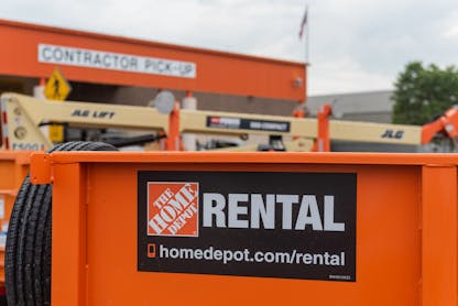 The Home Depot - Large Equipment Rental