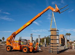 Pictured is the new C-class Xtreme XR1555-C telehandler. Pictured is the new C-class Xtreme XR1555-C telehandler.