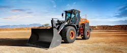 Pictured is the new -7 Series DL380-7 wheel loader. Pictured is the new -7 Series DL380-7 wheel loader.