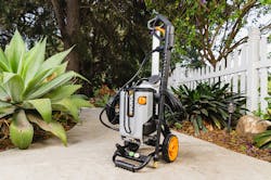 Pictured is the 1900 psi electric pressure washer. Pictured is the 1900 psi electric pressure washer.