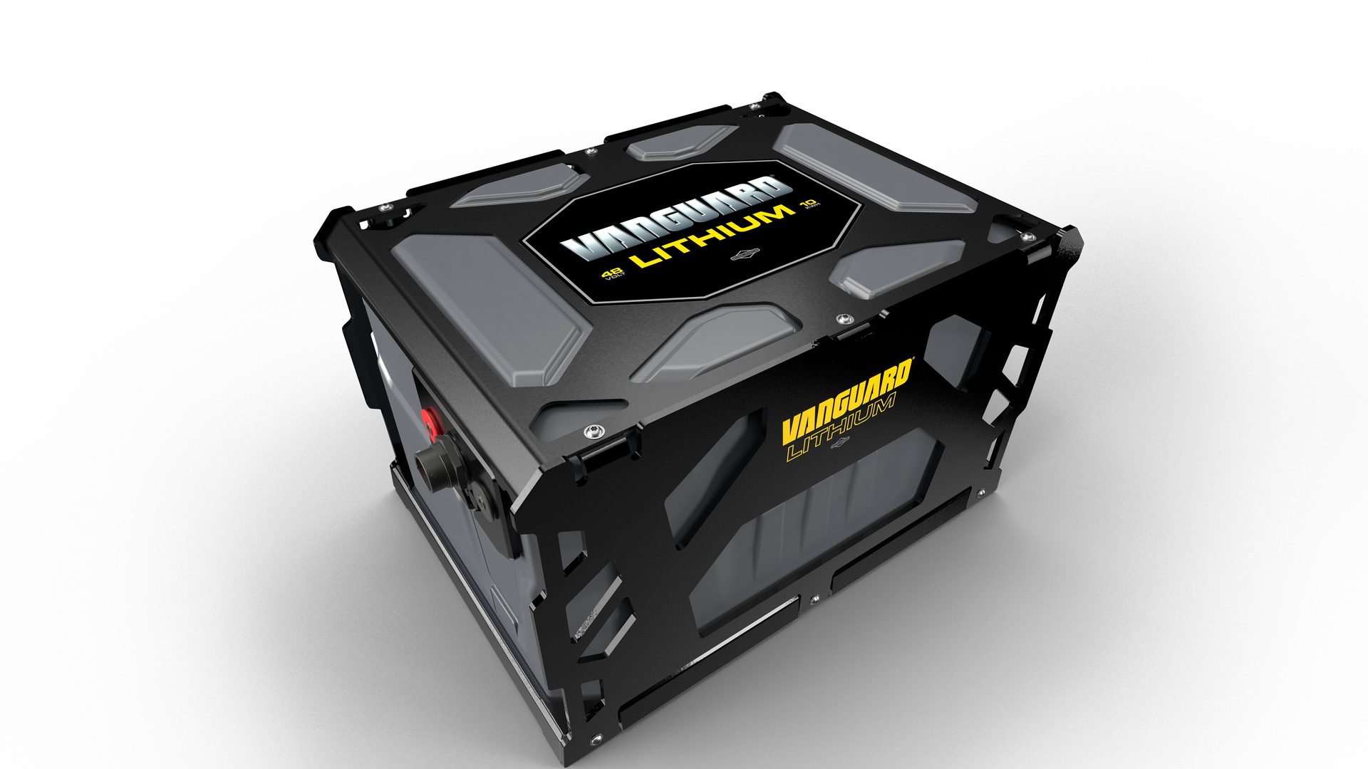 Pictured is Briggs & Stratton new Vanguard 10kWh Commercial Lithium-Ion Battery Pack.