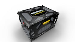 Pictured is Briggs & Stratton new Vanguard 10kWh Commercial Lithium-Ion Battery Pack. Pictured is Briggs & Stratton new Vanguard 10kWh Commercial Lithium-Ion Battery Pack.