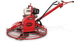 Pictured is the Pro446X is an all-new heavy-duty walk-behind trowel. Pictured is the Pro446X is an all-new heavy-duty walk-behind trowel.