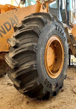 Pictured is Titan International, Inc.'s new Titan HK 458. Pictured is Titan International, Inc.'s new Titan HK 458.