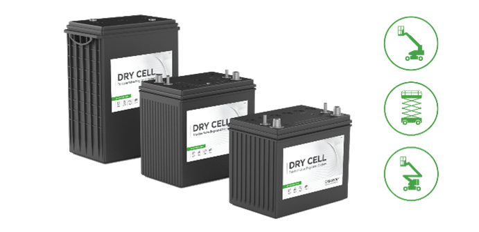 Discover Battery has introduced a range of DRY CELL batteries designed specifically for the powered access industry.