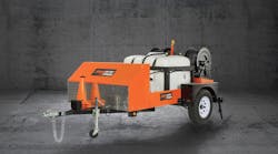 Pictured is the JM-2512 Typhoon® trailer jetter. Pictured is the JM-2512 Typhoon® trailer jetter.