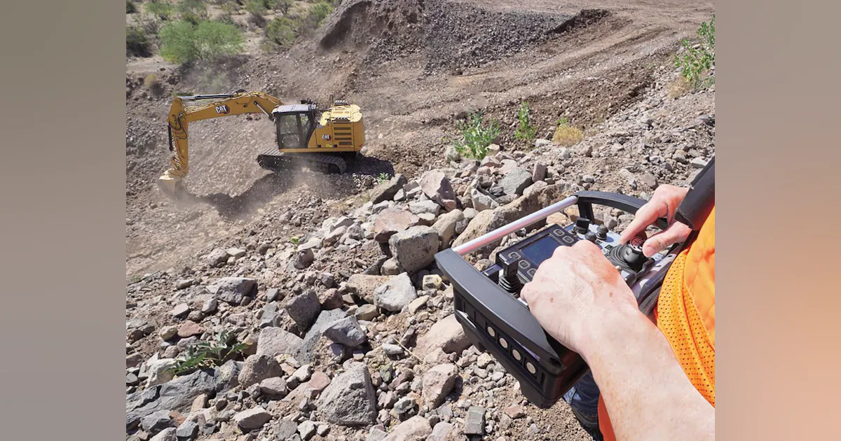 Caterpillar Expands Cat Command Remote-Control Operation to Excavator ...