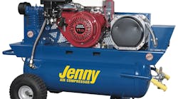 Pictured is a Jenny compressor/generator combination model