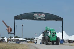Sunbelt Rentals Telehandler At Rocklahoma '21 Sunbelt Rentals Telehandler At Rocklahoma '21
