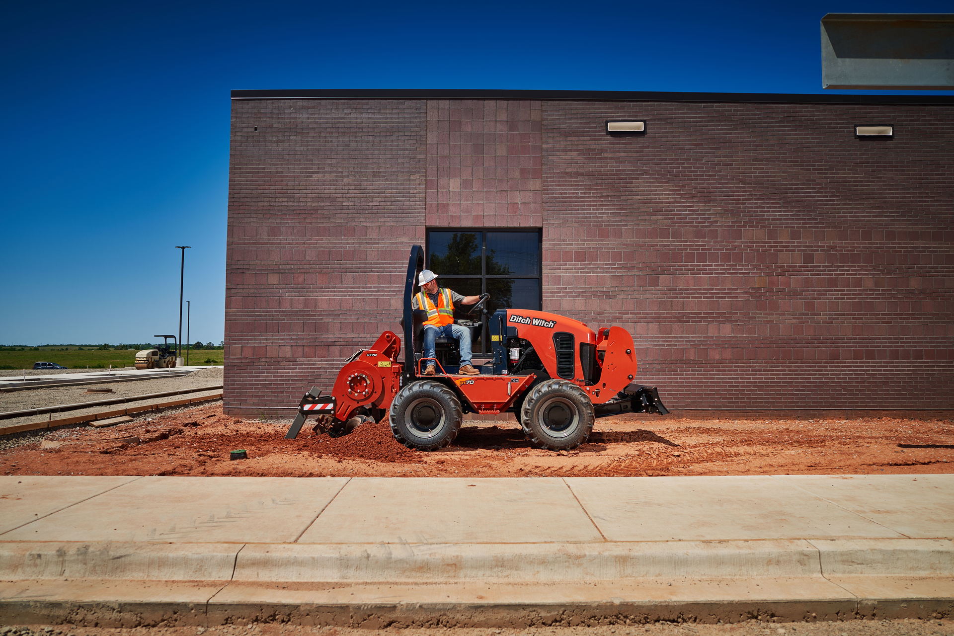 Ditch Witch RT70 ride-on trencher