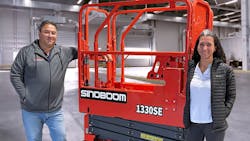 Arrow Lift Rentals Roger Roberson Left And Sarah Bolich Right Sinoboom Giveaway 6188637046443 Arrow Lift Rentals Roger Roberson Left And Sarah Bolich Right Sinoboom Giveaway 6188637046443