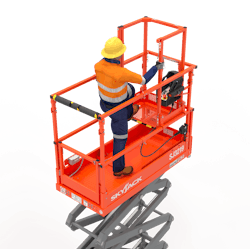 Skyjack Xstep in use Skyjack Xstep in use