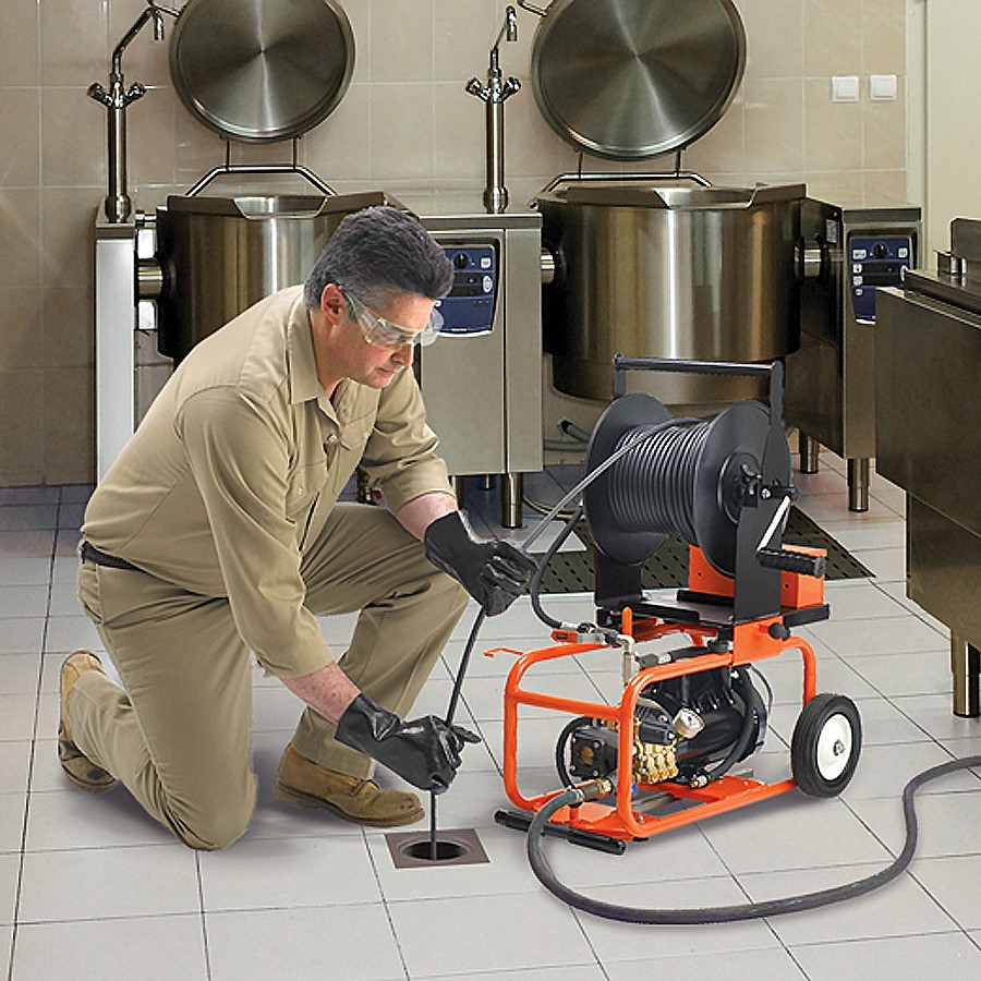 General Pipe Cleaners&rsquo; JM-1450 electric water jet