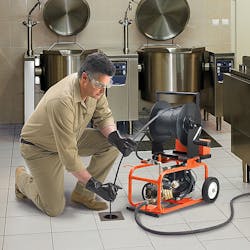 General Pipe Cleaners’ JM-1450 electric water jet General Pipe Cleaners’ JM-1450 electric water jet