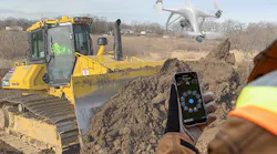 Komatsu SmartConstruction Field Drone Dashboard