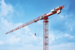 Potain MDT 489 topless crane Potain MDT 489 topless crane