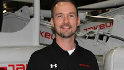 Lee Padgett is now the product manager for Takeuchi’s compact track loaders, compact wheel loaders and attachments Lee Padgett is now the product manager for Takeuchi’s compact track loaders, compact wheel loaders and attachments