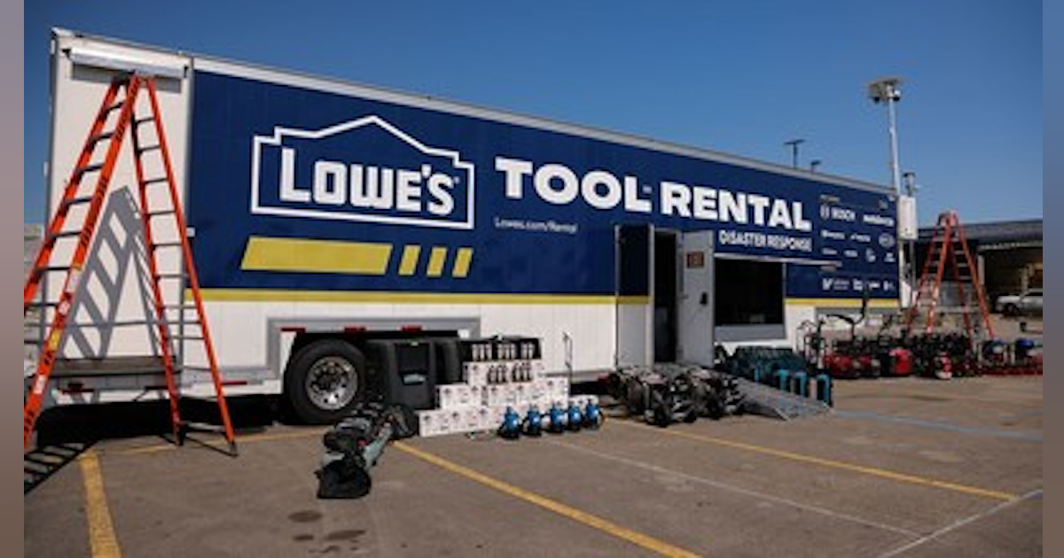 Lowe S Donates 1 Million Tool Rental Trailer To Support Recovery Efforts After Kentucky Tornadoes Rental Equipment Register Lowe S Donates 1 Million Tool Rental Trailer To Support Recovery Efforts After Kentucky Tornadoes Rental Equipment Register