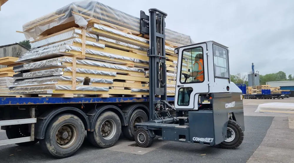 Combilift’s XLE Multidirectional Forklift Offers Smaller Turning Radius ...