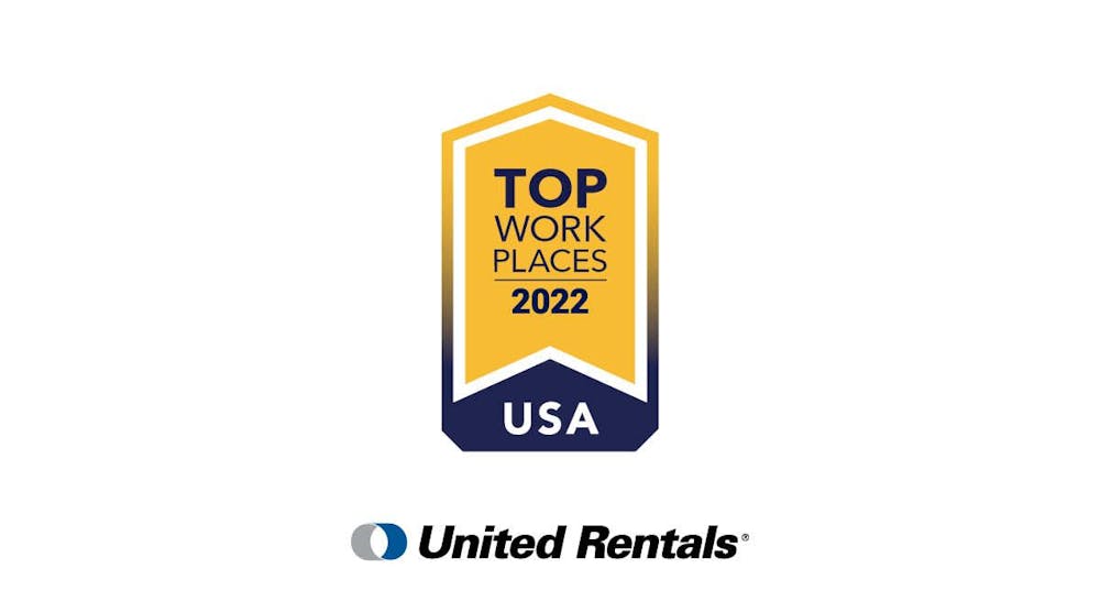 United Rentals Top Workplaces 2022
