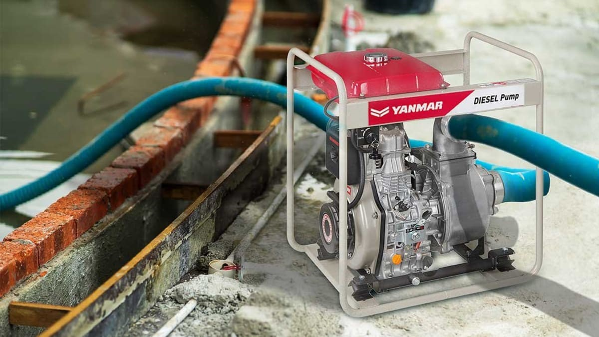 Yanmar Launches New Range of Portable Diesel Water Pumps Rental