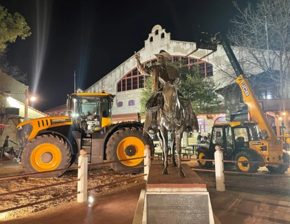 JCB at The American Rodeo