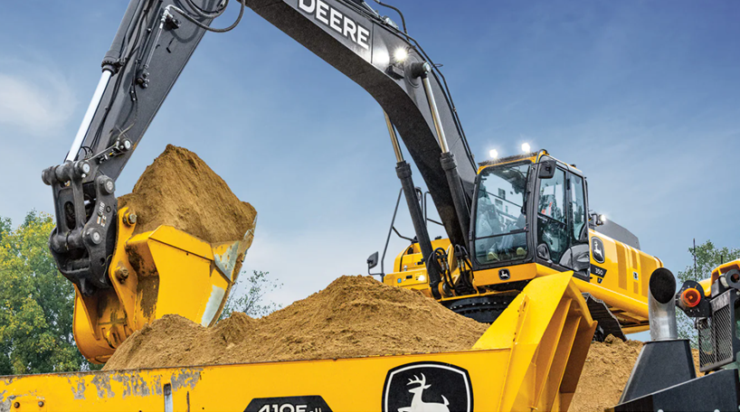 John Deere excavators