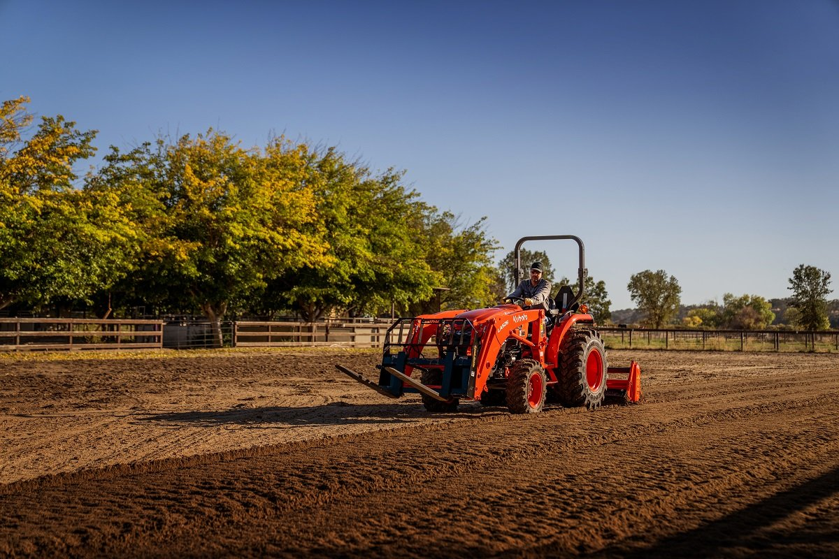 Kubota Standard L Series compact tractor line