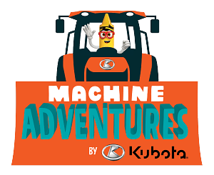 Crayola Experience Kubota Machine Adventure Logo Primary