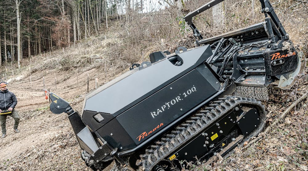 Prinoth’s Raptor 100 Is Used for Steep Pathways | Rental Equipment Register