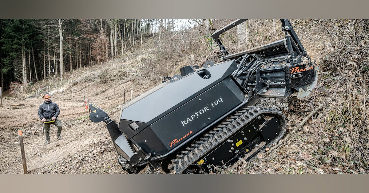 Prinoth’s Raptor 100 Is Used for Steep Pathways | Rental Equipment Register