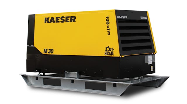 Kaeser&rsquo;s M30 Utility Mobilair portable compressor