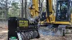 Diamond Mowers excavator drum mulcher