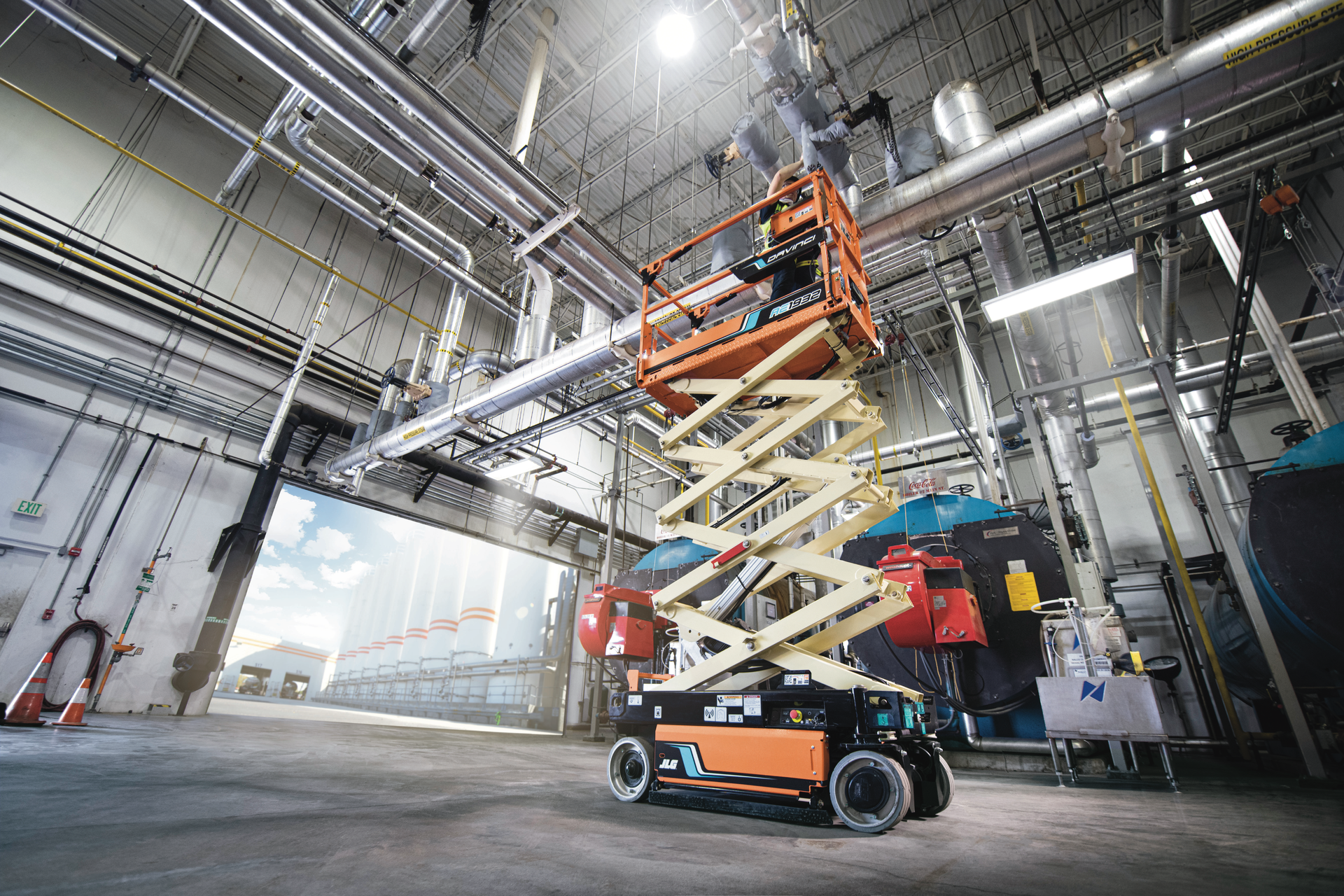 Jlg Da Vinci Ae1932 Scissor Lift 22