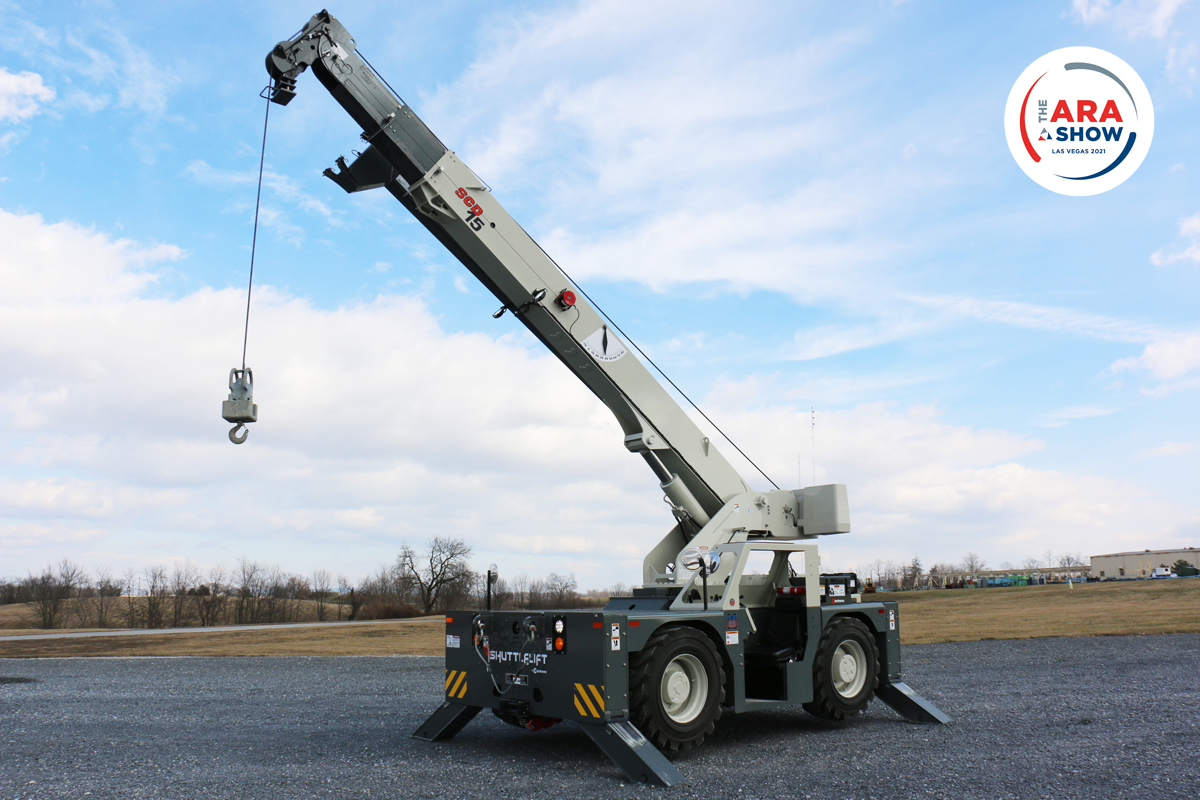 Manitowoc Shuttledeck Crane At Ara Show 2021 630156c616a2c