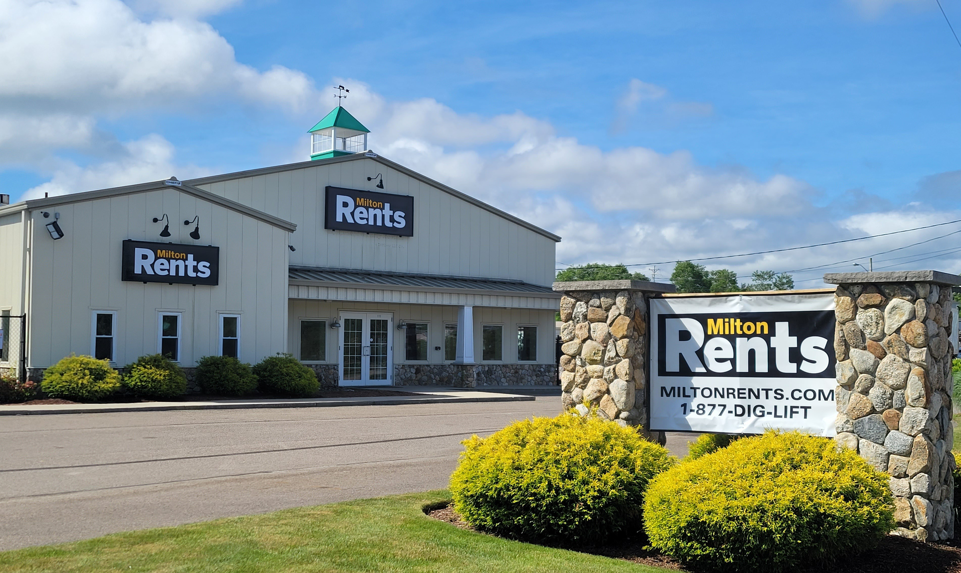 Milton Rents Adds Locations in Plymouth and Randolph, Mass. Rental