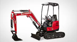 Yanmar ViO17-1E mini excavator