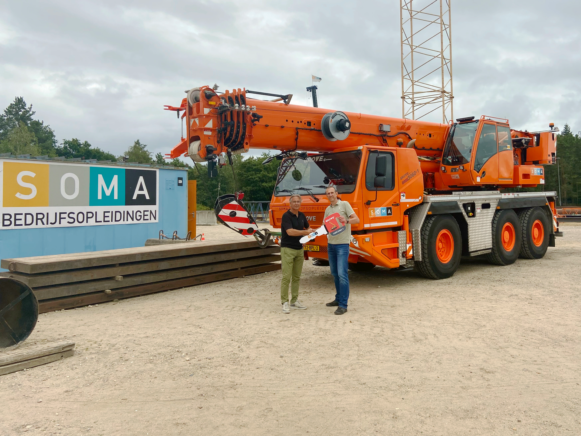 Soma Training, A Dutch Provider Of Lifting Operations Courses, Has Purchased A Grove Gmk3060 1 For Its Mobile Crane Courses