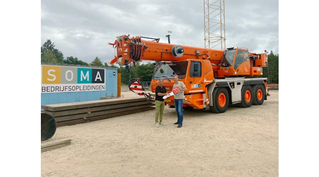 Soma Training, a Dutch provider of lifting operations courses, has purchased a Grove GMK3060-1 for its mobile crane courses.