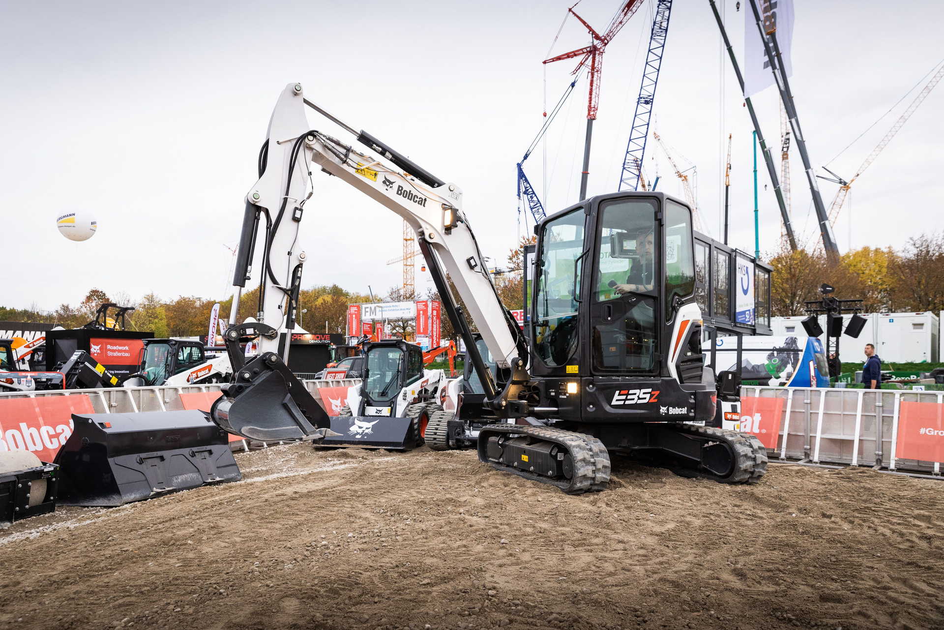 Bobcat Electric Excavator At Bauma 2022