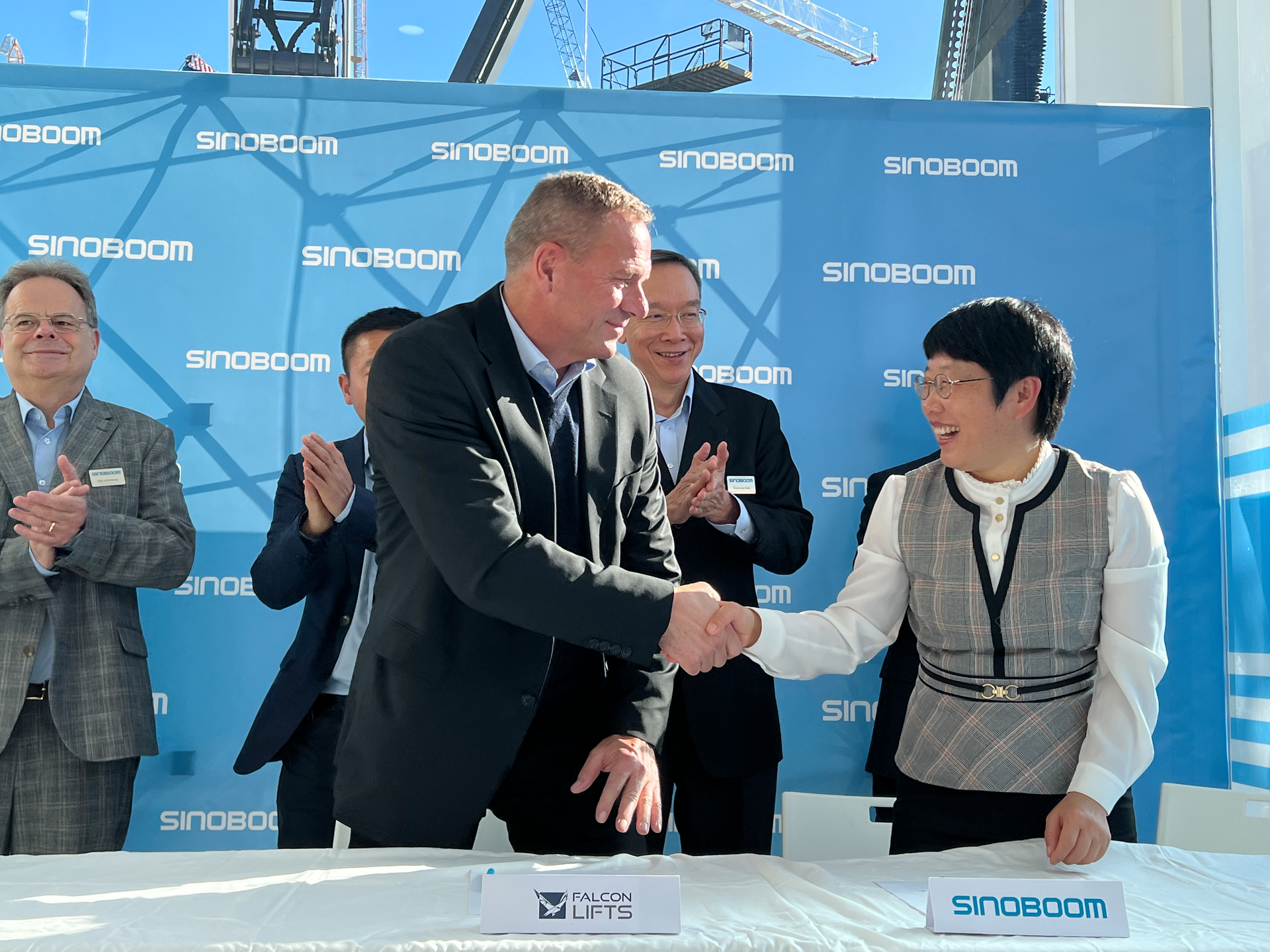 Sinoboom Press Conference Falcon Signing 2