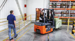 Toyota Tmh 3 Wheel Electric Forklift 10112022