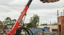 Manitou Group MT625e electric telehandler