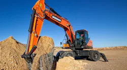 Doosan next-generation -7 Series wheel excavators: