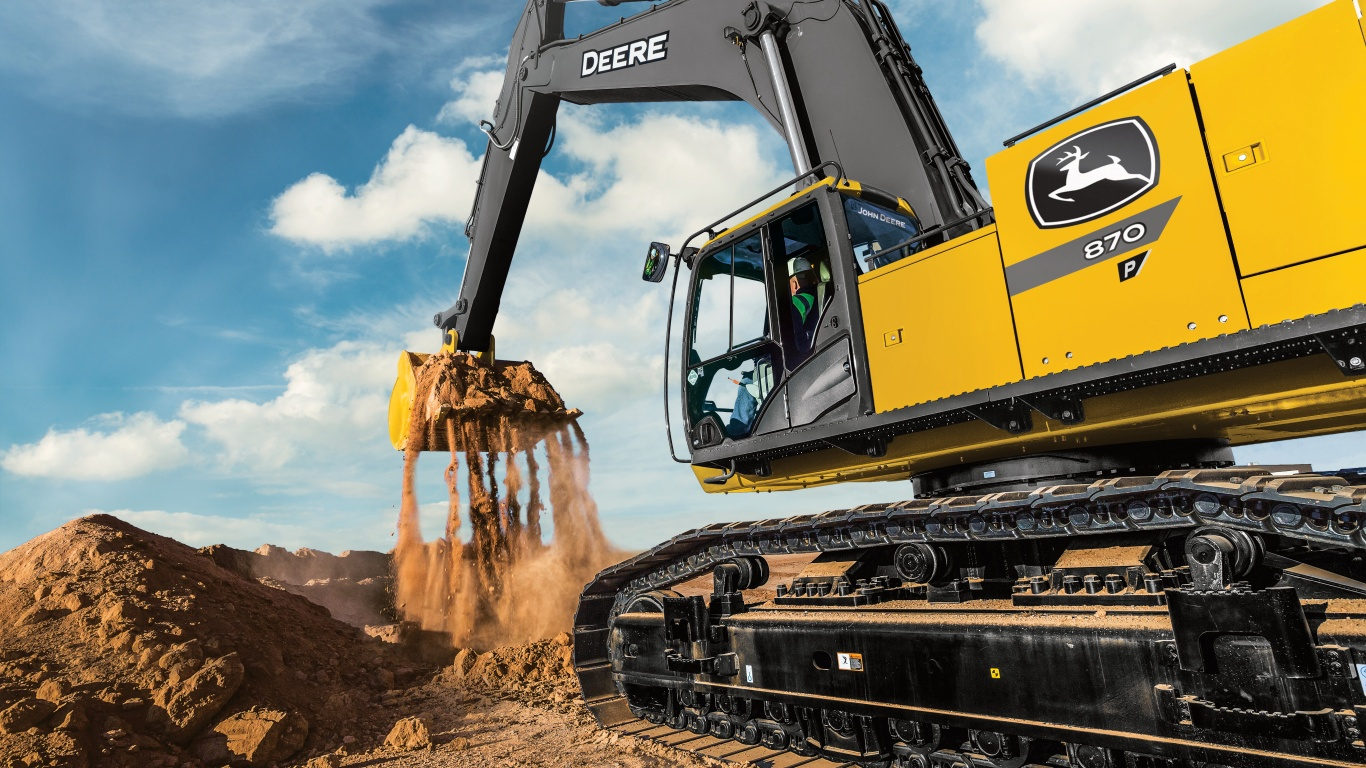 John Deere Announces New Large Sized PTier Excavator Models Rental