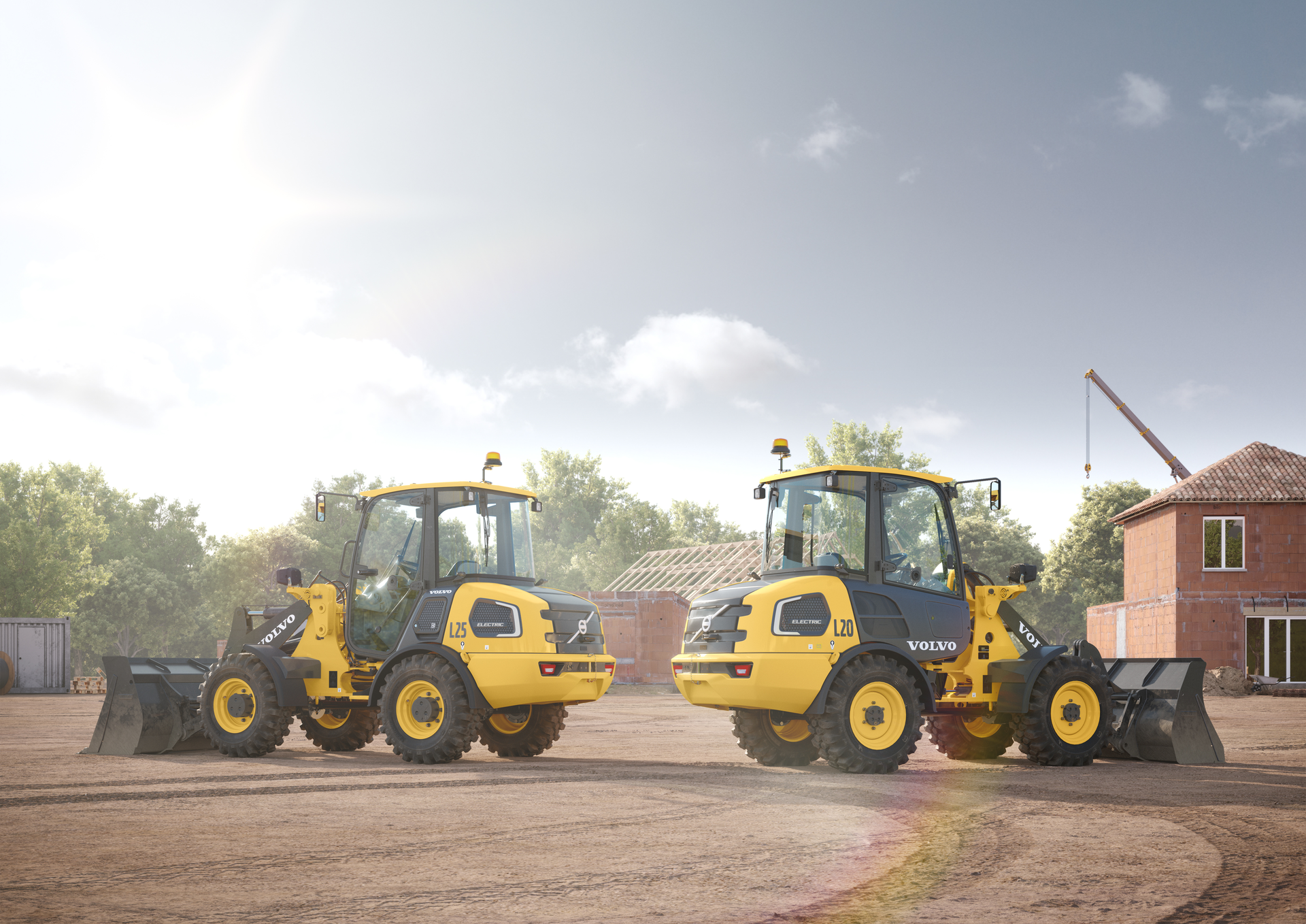 Volvo CE CWL L25 L20 Electric compact wheel loaders