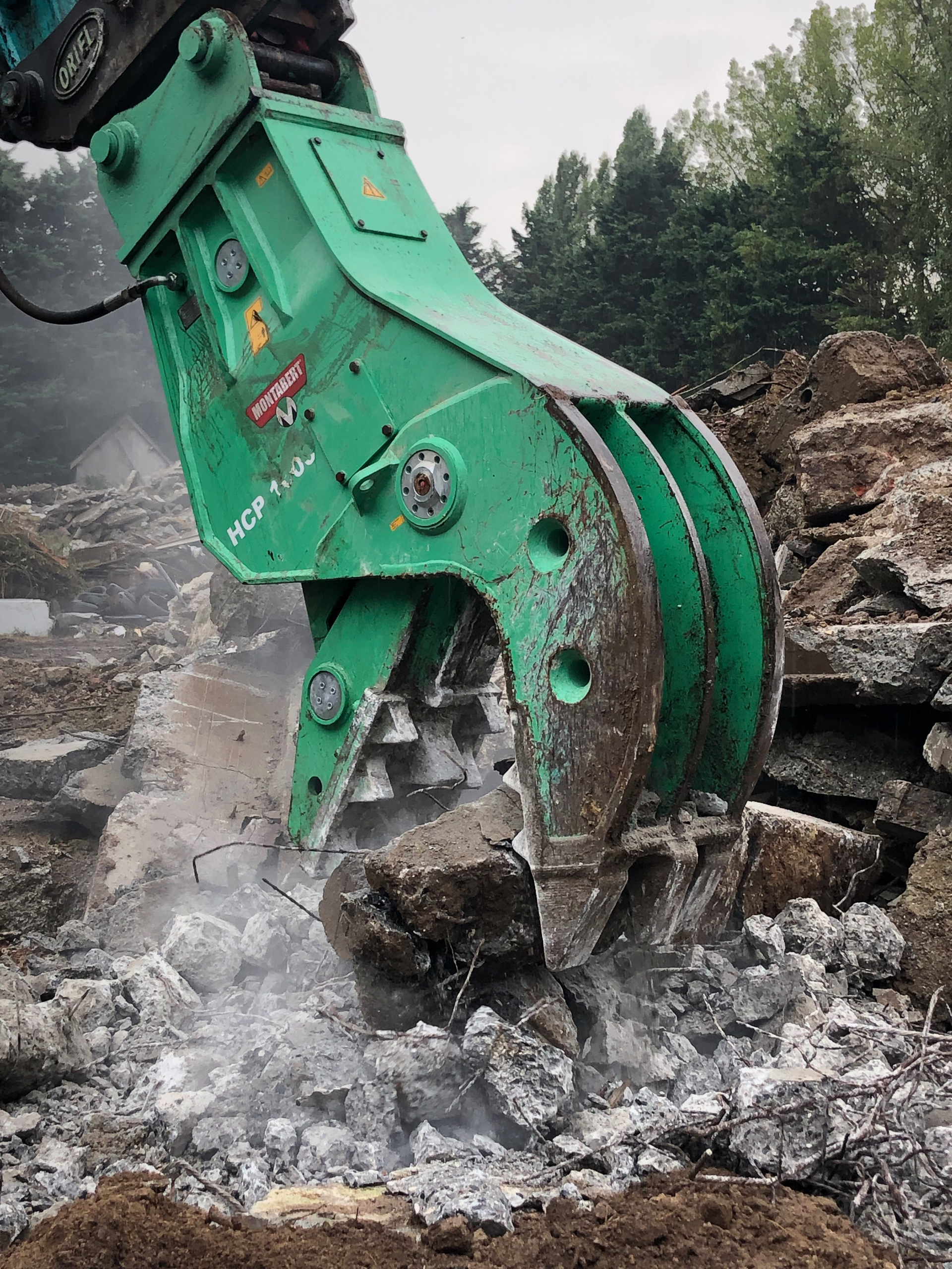 Montabert Sdt Pulverizer