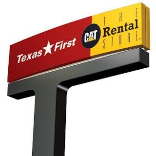 Texas First Cat Rentals Logo