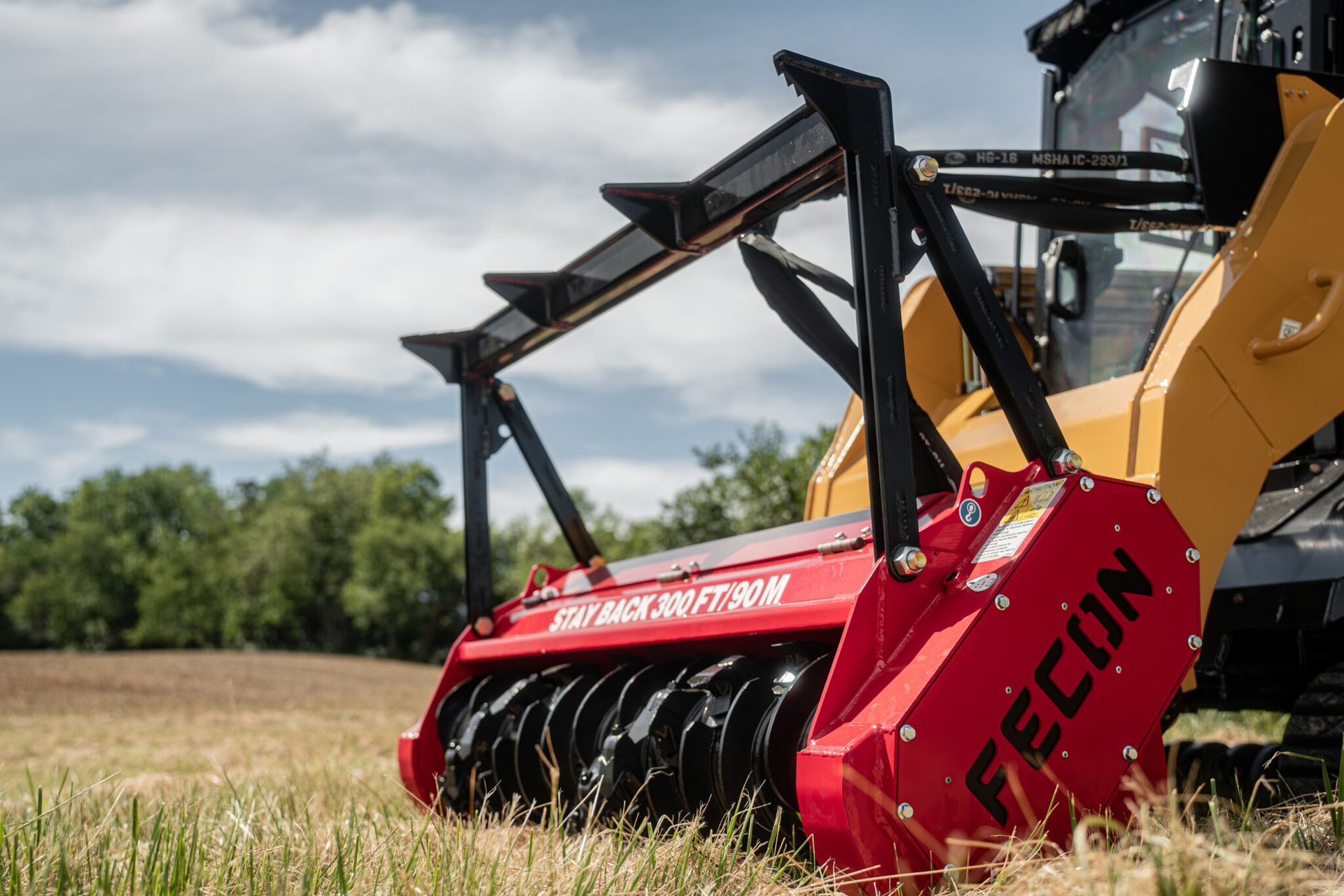 Fecon’s Standard Flow Mulcher Head Holds 26 Reversible Knife Tools