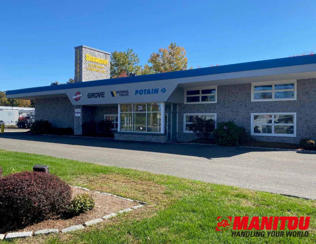 Shawmut Equipment Named New Manitou MHT & MRT Dealer Rental Equipment